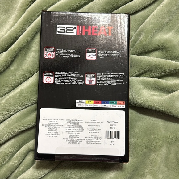 32 Degrees Heat Long Sleeve Crew Neck 2pk - Picture 2 of 5